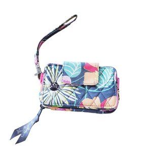 Vera Bradley Wristlet Jazzy Blooms Wallet Floral Colorful Please See Description